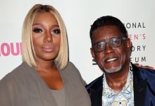 Nene and Gregg Leakes standing side by side